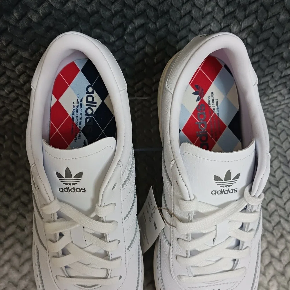 Adidas CourseCup Spikeless Men's Golf Shoes White Size 10.5